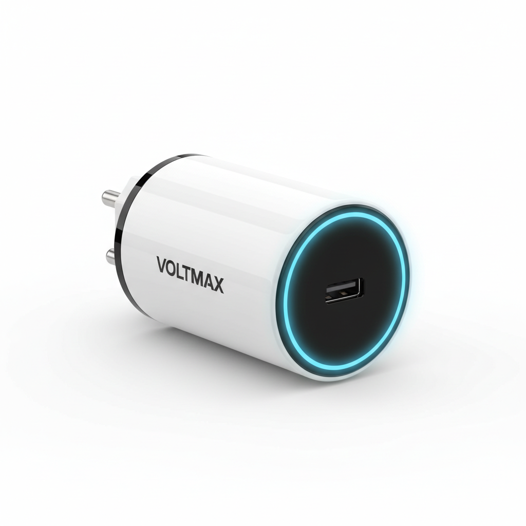 65W GaN Fast Charger with USB-C & USB-A